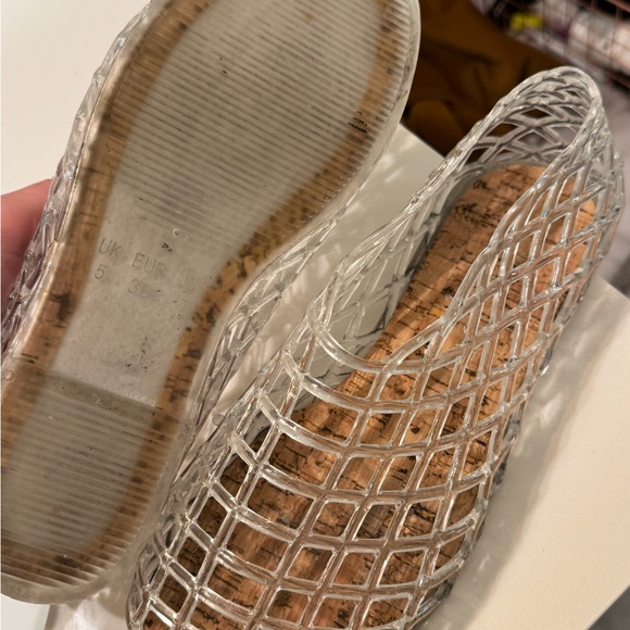 Free People Clear Mesh Flats - Picture 2 of 3